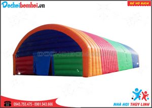 nhà vòm bơm hơi sắc màu