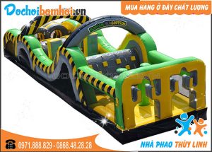 Nhà Phao Vượt Địa Hình 29m x 4m x 4m 2 nhà phao bơm hơi địa hình