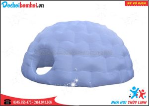 Nhà Hơi Mái Vòm Thuỳ Linh 8m x 4,5m 2 Nhà hơi mái vòm