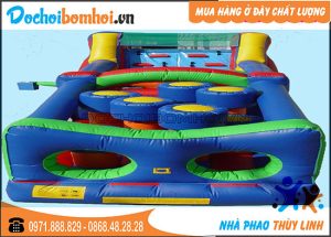 nhà bơm hơi địa hình
