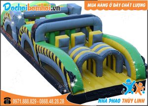 Nhà Phao Vượt Địa Hình 29m x 4m x 4m 3 nhà phao bơm hơi địa hình