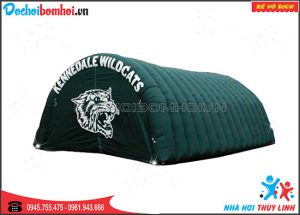 Nhà Bơm Hơi Mái Vòm Sắc Màu 15m x 12m x 6m 4 nhà vòm hơi sắc màu
