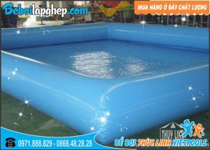 Bể Bơi Bơm Hơi Thùy Linh 2m x 2m x 0,3m 3 bể phao bơm hơi cho bé