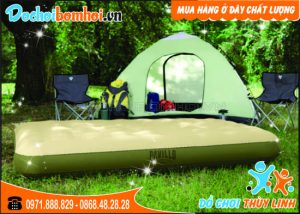 Giường hơi gia đình đi picnic