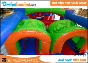 nhà bơm hơi địa hình