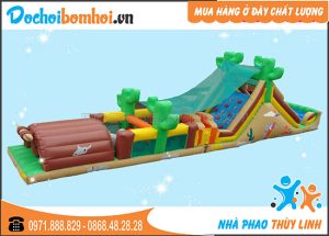 nhà phao hơi vượt địa hình