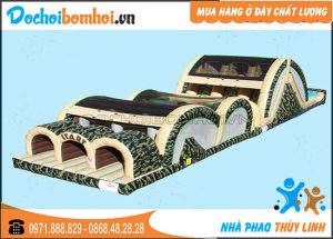 nhà bơm hơi vượt địa hình