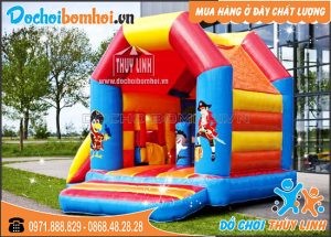 Nhà hơi lâu đài mini