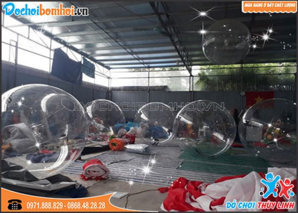 bóng bơm hơi dưới nước