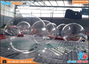 bóng bơm hơi dưới nước