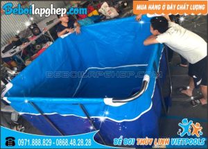 Bể Bạt Nuôi Cá No1 2 Bể bạt nuôi cá