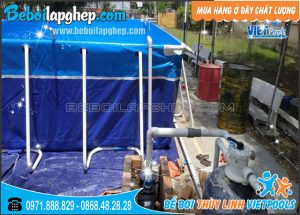 bể bơi di động lắp ghép tại Khánh Hòa