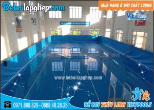 bể bơi bạt lắp ghép tại Phú Xuyên