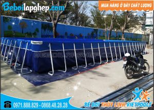 Bể bơi lắp ghép thông minh
