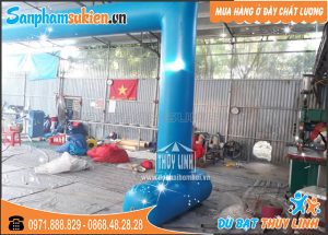 cổng hơi tự đứng