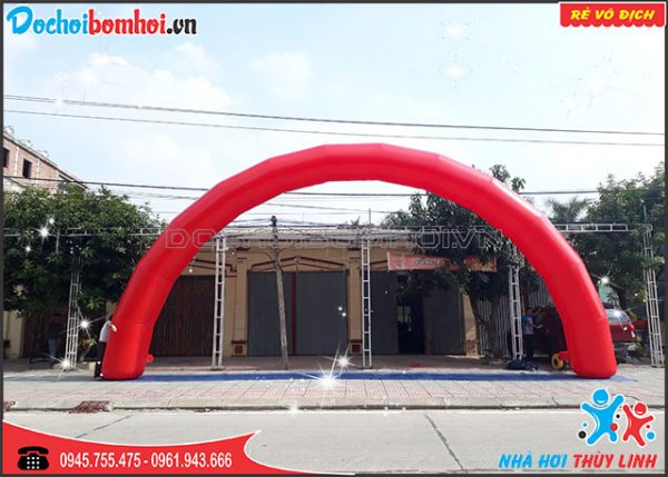 cổng tròn bơm hơi 15m - đk 1m