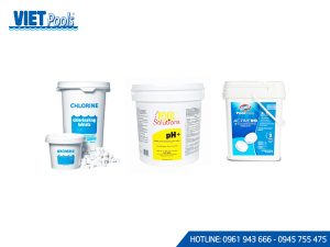 hóa chất xử lý nước bể bơi