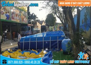 Bể bơi lắp ghép thông minh