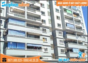 mái rủ bạt che nắng