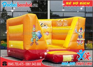 Nhà Hơi Mini Chú Hề Ma Quái 3,15m x 4m 2 Nhà hơi mini Thuỳ Linh