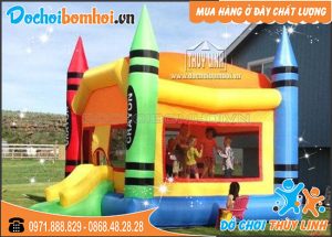 lâu đài phao mini