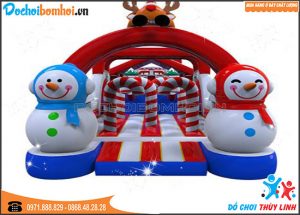 nhà bơm hơi vượt địa hình