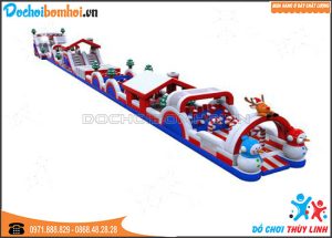 nhà bơm hơi vượt địa hình