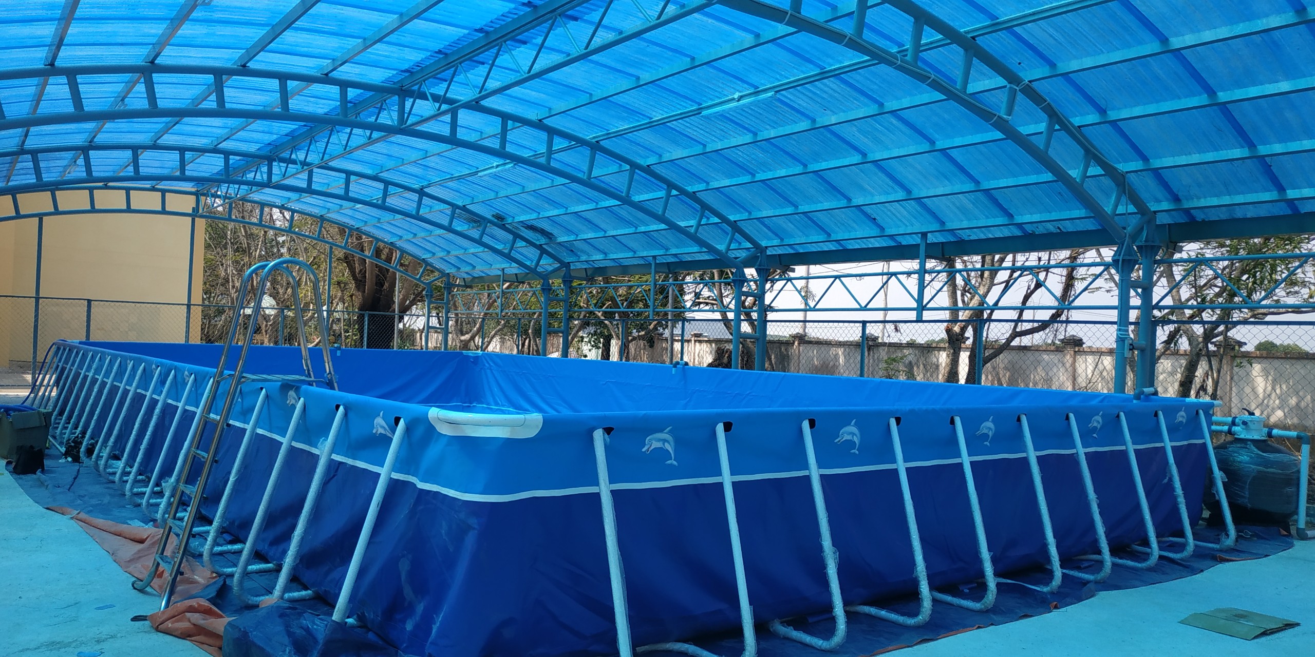 Bảng báo giá bể bơi di động lắp ghép thông minh 1