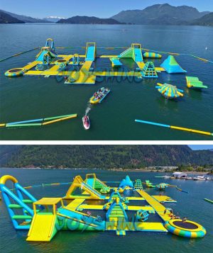Khu Vui Chơi Liên Hoàn Dưới Nước 35m x 28m 4 khu vui chơi liên hoàn dưới nước