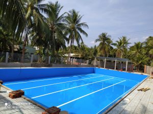Hoàn Thiện Bể Bơi Xây Gạch Dán Bạt Nhựa PVC Chỉ 2 Ngày 4 Hoàn Thiện Bể Bơi Xây Gạch Dán Bạt Nhựa PVC Chỉ 2 Ngày 10