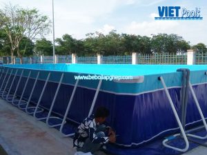 bể bơi trường học