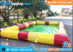 Bể phao bơm hơi cho bé