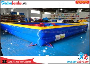 Nhà Phao Thể Thao Đối Kháng Bơm Hơi 6m x 6m x 1m 2 nhà phao thể thao