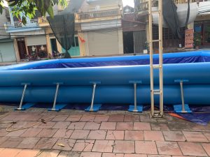 hồ phao 2 tầng bơm hơi
