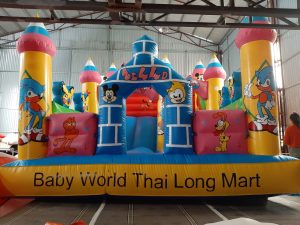 Nhà Phao Nhún Cho Bé 4,2m x 6m
