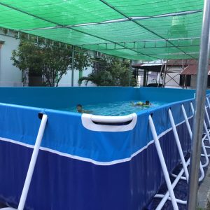 Bể Bơi Di Động Lắp Ghép 5,1m x 12,6m x 1,2m 5