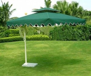 dù lệch tâm vuông đẹp