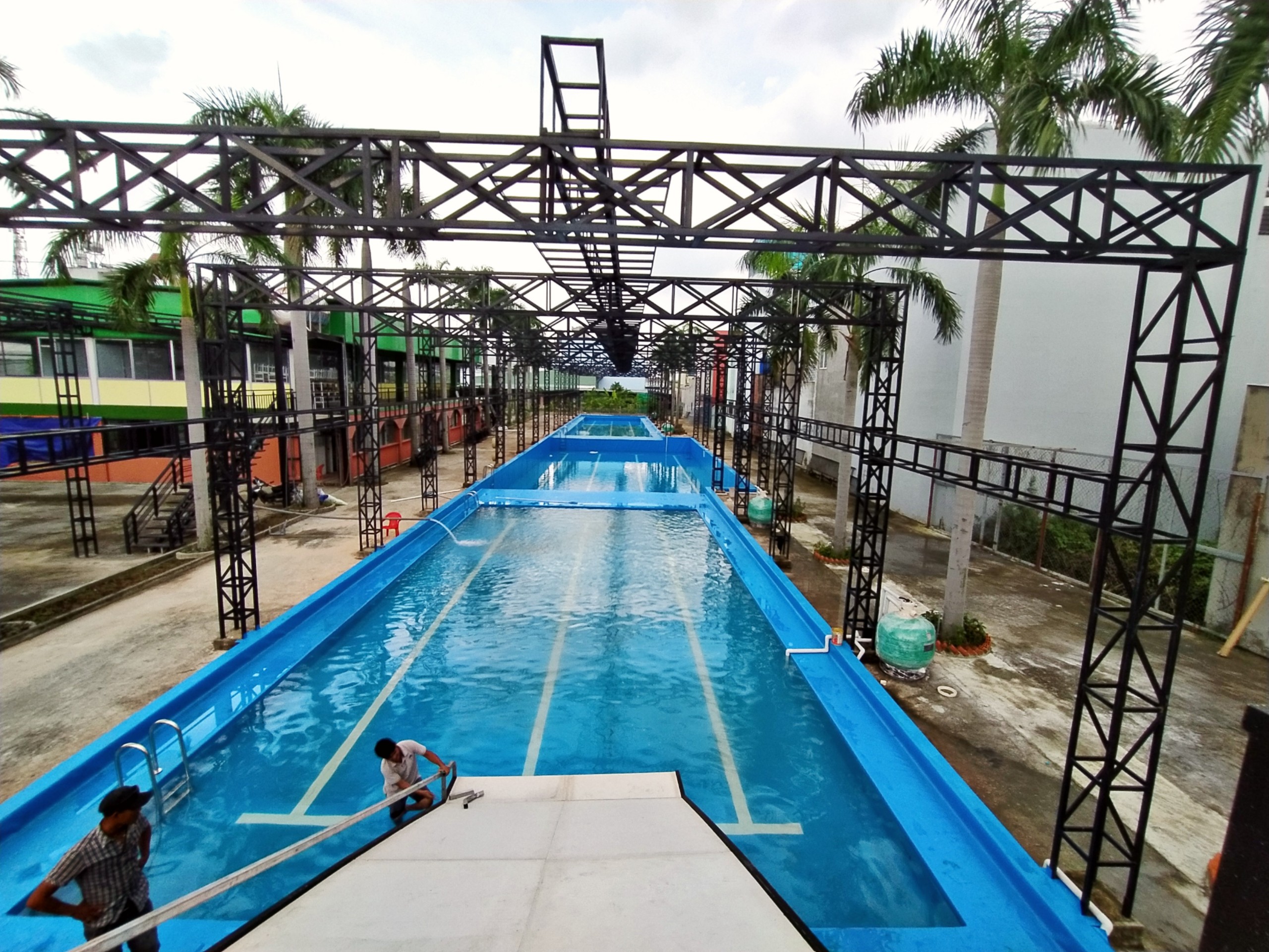 Bộ 3 Bể Bơi Âm Lắp Đặt Tại TP. Hồ Chí Minh
