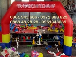 Cổng hơi sự kiện tự đứng
