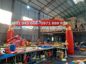 Cổng Hơi Sự Kiện Tự Đứng / Cổng Phao Bơm Hơi No1 4
