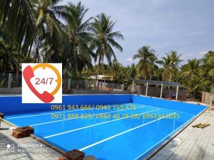 Bể Bơi Âm Lót Bạt PVC/ Hồ Bơi Âm Lót Bạt PVC No1 2 Bể bơi âm lót bạt PVC/ Hồ bơi âm lót bạt