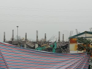 Bạt dứa che công trình