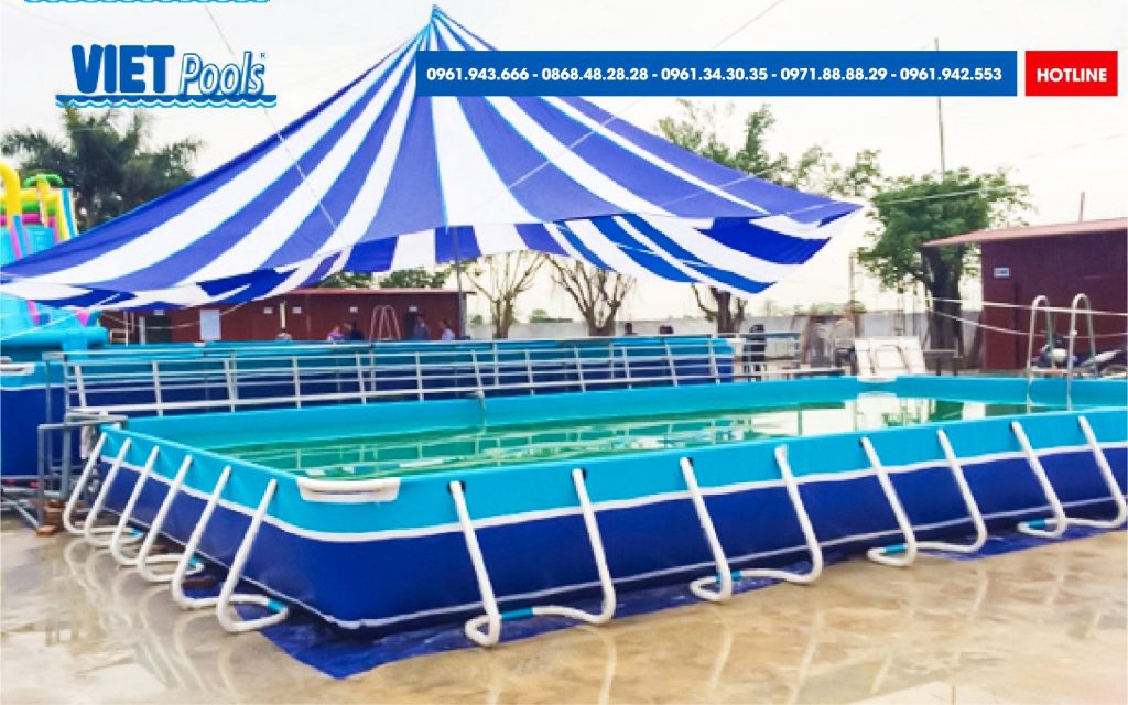 Hồ Bơi Lắp Ghép Khung Kim Loại - Hồ Bơi Lắp Ghép 11