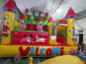 Nhà Hơi Hoạt Hình Disney Kích Thước 4m x 8m
