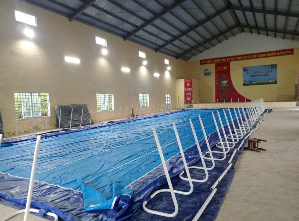 Bể Bơi Lắp Ghép Cho 2 Trường Học Tại Quảng Trị 18