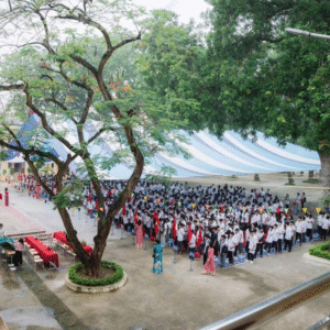 Dù 2 Mái Sự Kiện Tại Trường THCS Văn Bình 10