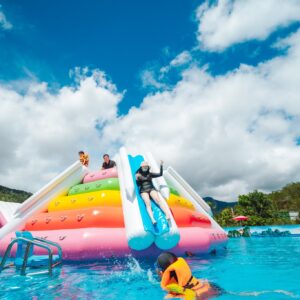 Mô Hình Bơm Hơi Tại Tea Resort Prenn Đà Lạt No1 9