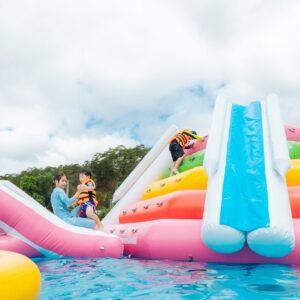 Mô Hình Bơm Hơi Tại Tea Resort Prenn Đà Lạt No1 8