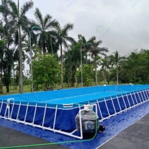 Bàn Giao Bể Bơi Lắp Ghép Tại Đông Sơn Chương Mỹ F1