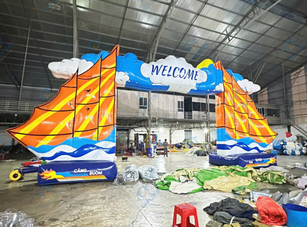 Cổng Hơi Thuyền Buồm Teambuilding No1 14
